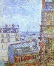 Haga click para ver la imagen ampliada 1887 paris vu de la chambre de vincent rue lepic.jpg